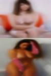Woman looking threesome